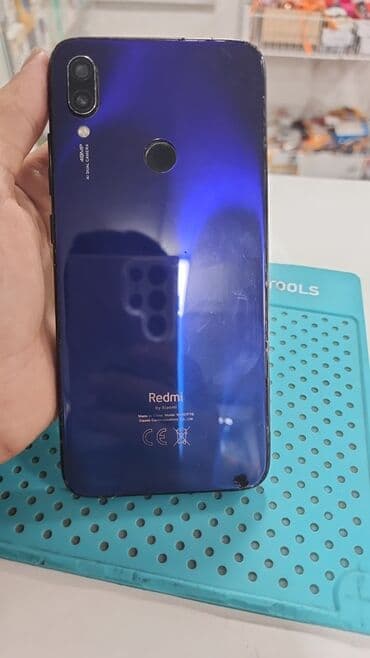 телефон редми ноте 9: Redmi, Redmi Note 7, 64 ГБ, түсү - Көк — 2