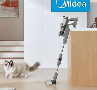 безпроводной телефон: Вертикальный беспроводной пылесос Midea - Сила всасывания 37 000 Па — 3