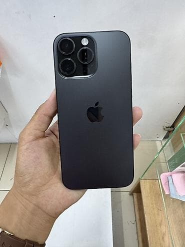 iphone xc: IPhone 16 Pro Max, Б/у, 256 ГБ, Черный, 92 % — 1