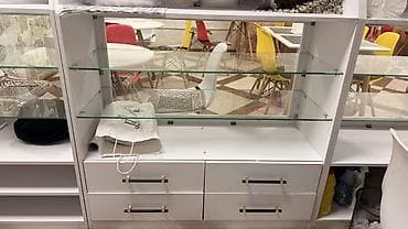 live bar: Прилавок-витрина для кафе/кофе-пойнта - Прямой модуль с двухсторонним — 6