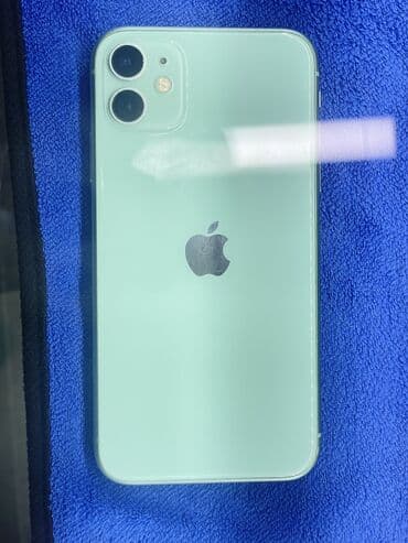 IPhone 11, Б/у, 64 ГБ, Зеленый, 83 %