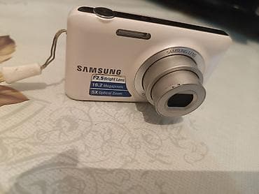 Фото и видеокамеры: Компактная цифровая камера Samsung ES95 (белая). Основные — 1