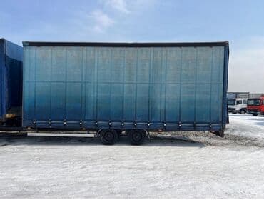 продажа прицепов для легковых автомобилей бу: Прицеп 2007 г.в .Длина :7,80 высота:3,15 размер колес 17,5 .Сост хор — 4