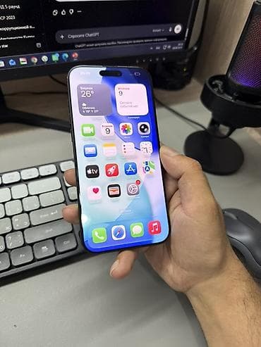 IPhone 16 Pro Max, Black Titanium, 91 %