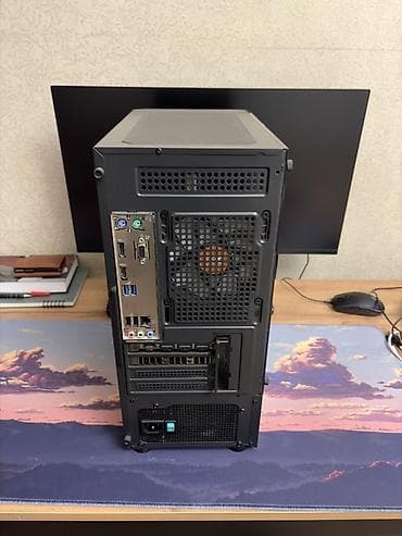 неттоп бишкек: ПК корпусу, Колдонулган, ATX, түсү - Кара — 6