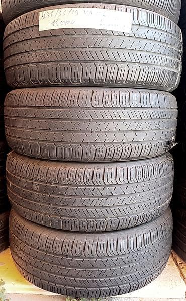 19: Шины 235 / 55 / R 19, Лето, Б/у, Комплект, Легковые, Корея, Hankook — 1