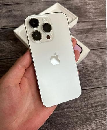 iphone 11 pro max: IPhone 14 Pro, Б/у, 128 ГБ, Белый, Чехол, 76 % — 1