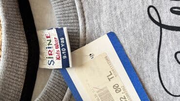 клеточные штаны: Свитшот Турецкий хб с начесом новый 500 сом Джинсы для мальчика — 3