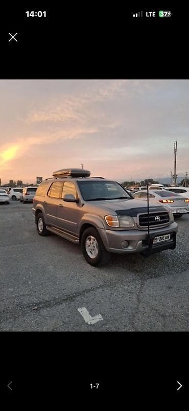 jet car: Toyota Sequoia: 2001 г., 4.7 л, Бензин, Внедорожник — 3