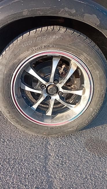 Колеса в сборе 185 / 65 / R 15, 1 шт, Легковые, Литые, отверстий - 5