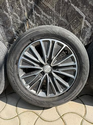 v2: Колеса в сборе 225 / 55 / R 17, Лето, Комплект, Легковые, Литые, отверстий - 5 — 2
