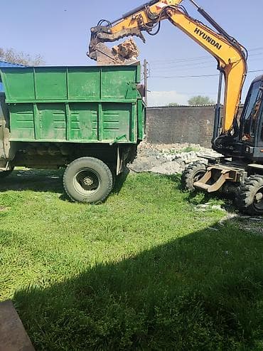 куда: Вывоз и погрузка строительного мусора самосвалом - Самосвал с высоким — 2