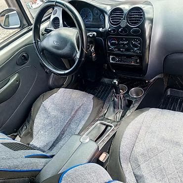 Унаа сатуу: Daewoo Matiz: 2007 г., 0.8 л, Кол менен иштөөчү, Бензин, Хетчбек — 8