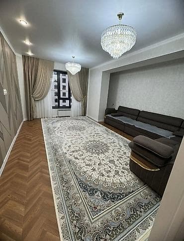 2 комнаты, 76 м², Кок-Жар мкр Элитка, 10 этаж, Дизайнерский ремонт — 2