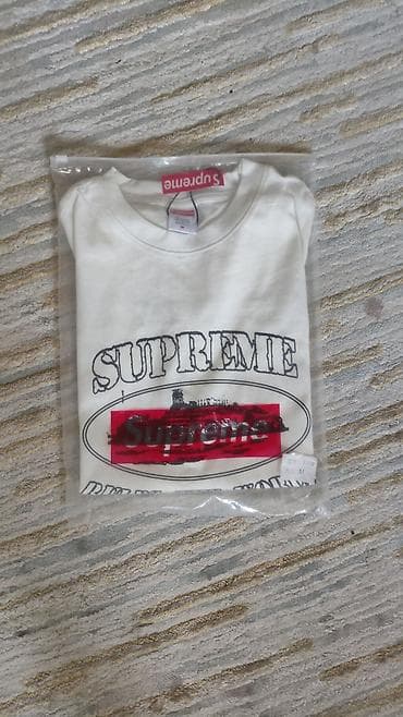 Личные вещи: Футболка Supreme “Rules The World” (размер M) - Цвет: белый - — 4