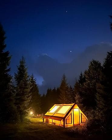 Спорт и хобби: 🏕️ Жаңы чатыр сатылат! ✔️ Размери: 4м × 3м × 2.1м ✔️ Материалы — 7