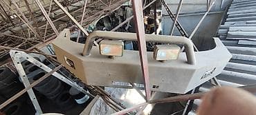 Автозапчасти: Nissan Patrol Y61 бампер передний, Ниссан Патруль У61 бампер силовой — 1