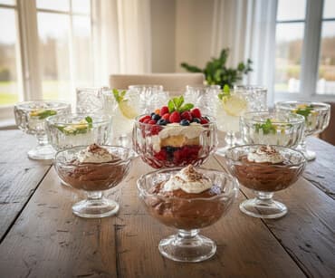 zepter набор ножей цена: Набор стеклянной посуды для десертов и напитков. Состав: - 6 — 1