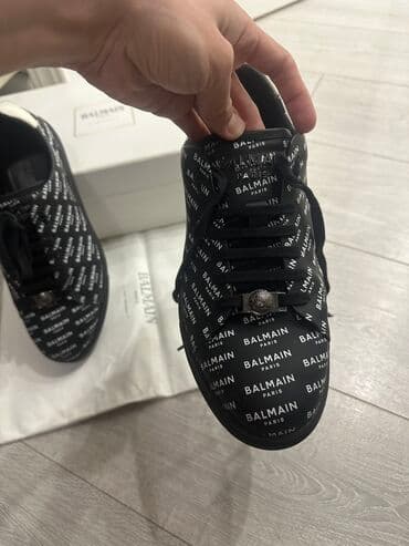 yeezy foam: Кроссовки Balmain черного цвета . Стильный вариант для повседневного и — 6