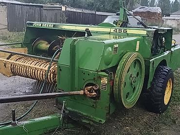 кабиналуу желмаян: Пресс-подборщик тюковый John Deere 456A - Тип: прицепной, тюковый — 5