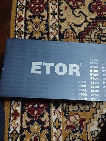 кож заменитель: Лоферы, 41, Etor, Б/у, цвет - Коричневый, Самовывоз — 3