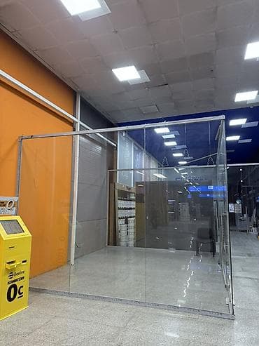 жумуш курулуш: Стеклянный торговый павильон/перегородка для внутрицентрового — 6