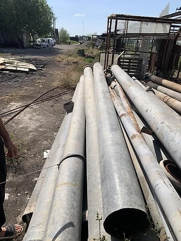 Металлопрокат: круглые трубы, Сталь, Другой метод, Оцинкованная, В розницу, Б/у, Резка