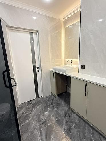 Квартиры: 2 комнаты, 58 м², Ак-Кеме (старый аэропорт) Элитка, 13 этаж, Дизайнерский ремонт — 9