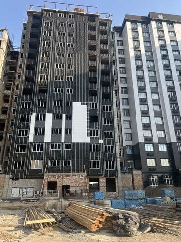 купить квартиру в бишкеке вторичка: 1 комната, 40 м², Элитка, 14 этаж, ПСО (под самоотделку) — 7