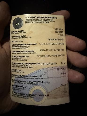 infinity g: Nissan Rogue: 2018 г., 2.5 л, Автомат, Бензин, Кроссовер — 6