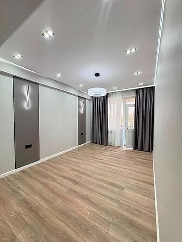 Батирлер: 2 бөлмө, 57 м², Ош базары Элитка, 7 кабат, Евро оңдоо — 7