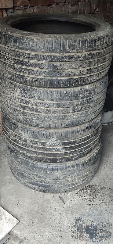 шины бу бишкек 15: Шиналар 245 / 45 / R 18, Жай, Колдонулган, Комплект, Жеңил унаалар, Корея, Hankook — 1