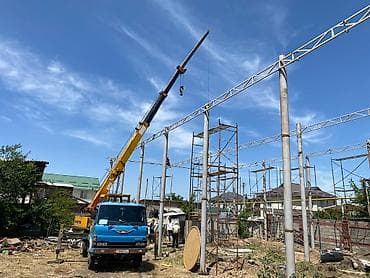 Автокран кызматтары: Жаанын 21 м, 5000 т — 2