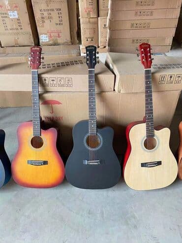 полуакустическая электрогитара: Гитары 41 размер новые с упаковки — 2