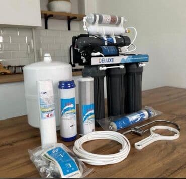 Система очистки воды DELUXE с обратным осмосом Комплектация: - at lalafo.kg Система очистки воды DELUXE с обратным осмосом Комплектация: -