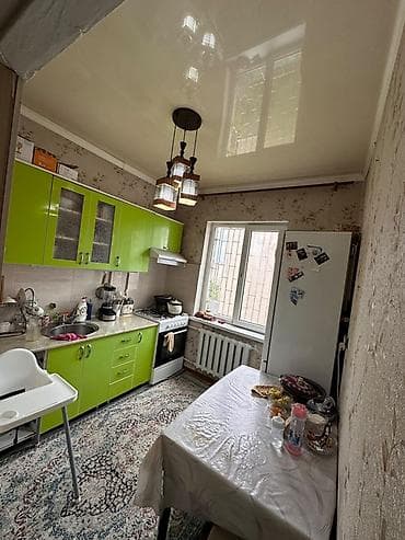 Квартиры: 3 комнаты, 60 м², Аламединский рынок / базар 105 серия, 5 этаж, Косметический ремонт — 4