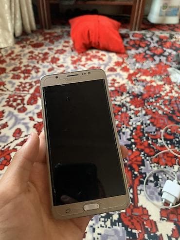Samsung Galaxy J7, Колдонулган, түсү - Алтын, 2 SIM