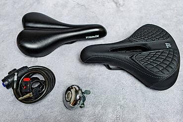 Продам велоаксессуары: Седло WEST BIKING, в идеальном состоянии - 900 — 1