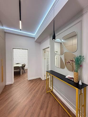 2 комнаты, 70 м², Асанбай мкр Элитка, 9 этаж, Дизайнерский ремонт — 7