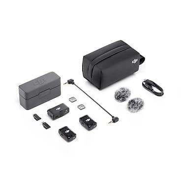 Микрофоны: DJI Mic 2 (на 2 персоны) Комплект: - 2 передатчика (TX) с — 5