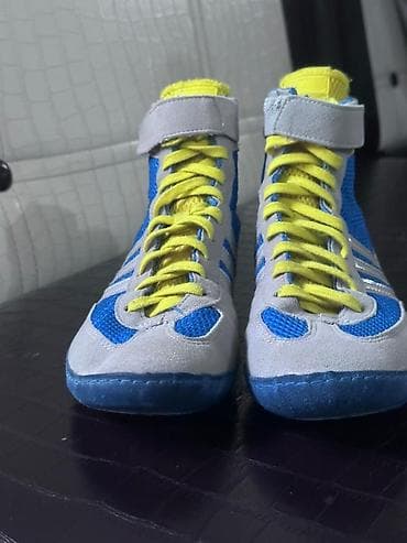 борцовка nike: Мужские кроссовки, 37, Adidas, Новый, цвет - Синий, Самовывоз — 3
