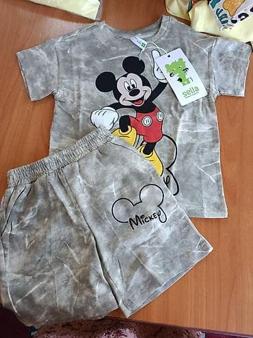 футболка с микки маусом: Комплект — 2