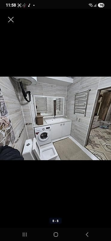 продаю квартиру 7мкр: 3 комнаты, Собственник, С мебелью полностью — 8