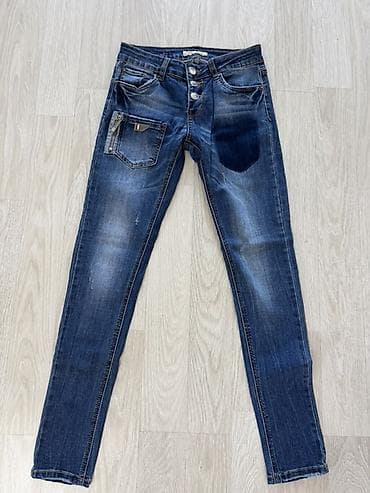 Джинсы: Джинсы, Скинни, LeviS, Средняя талия, M — 1