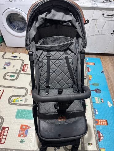 детскую коляску цвет черный: Коляска, цвет - Черный, Б/у — 4