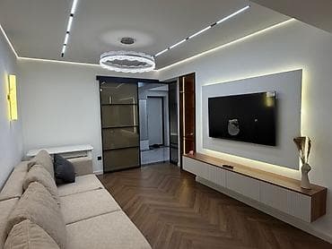 hostel osh: 3 комнаты, 87 м², Элитка, 9 этаж, Дизайнерский ремонт — 3