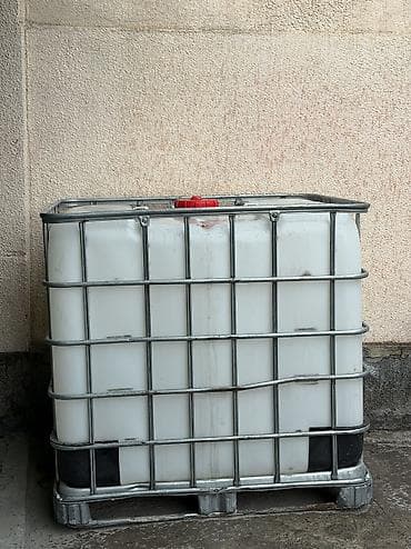 емкость пластиковая 500 л бу: Еврокуб 1000 т, Самовывоз — 1
