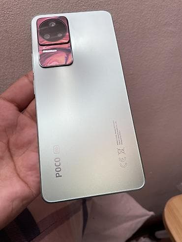 mi lite: Poco F4, Б/у, 256 ГБ, цвет - Зеленый, 2 SIM — 4