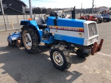 купить японский минитрактор с куном: Продается Японский мини трактор Mitsubishi MT1801D с фрезой. 4х — 2