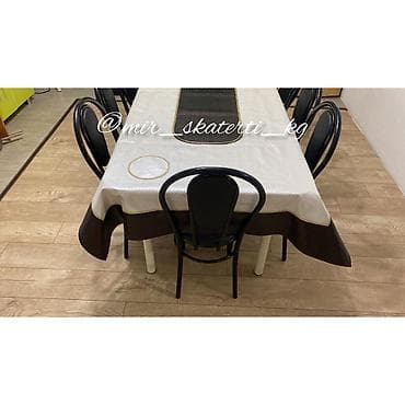 Үй жана бакча: Прочные, долговечные скатерти из экокожи идеально подойдут и украсят — 8